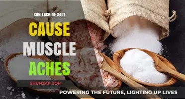 How Salt Deficiency Causes Muscle Aches