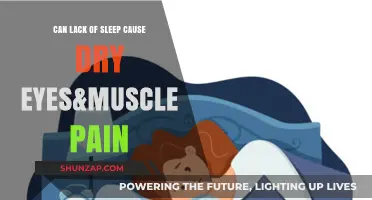 Sleep Deprivation: Dry Eyes and Sore Muscles?
