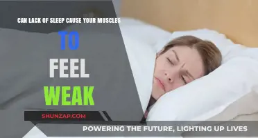 Sleep Deprivation: Weak Muscles and Fatigue