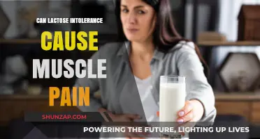 Lactose Intolerance: Muscle Pain and Discomfort