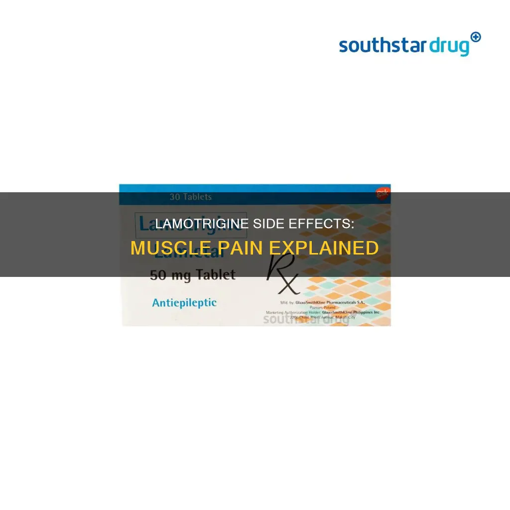 can lamotrigine cause muscle pain