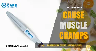 Lemon Juice and Muscle Cramps: A Sour Surprise?