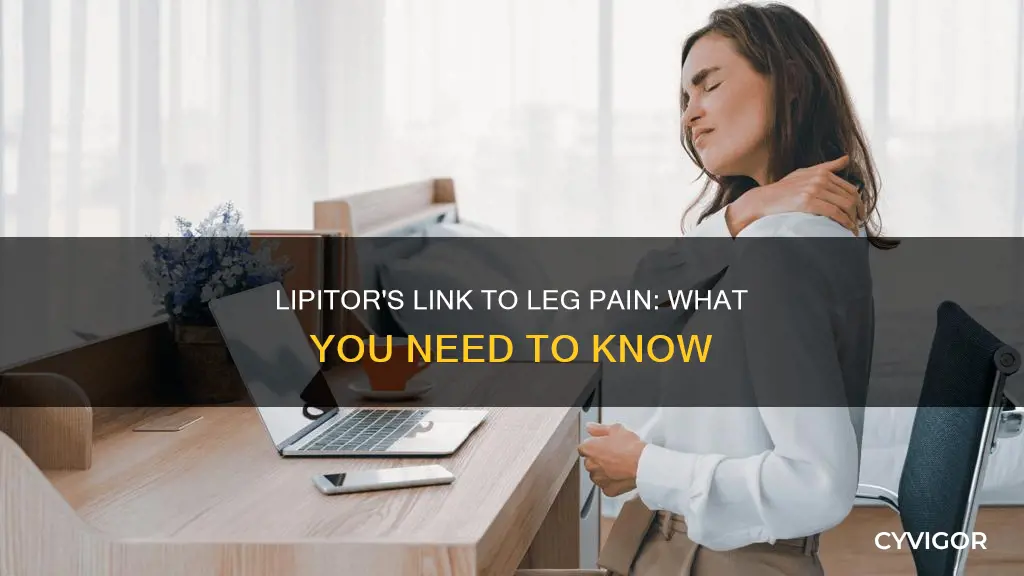 can lipitor cause muscle pain in the legs