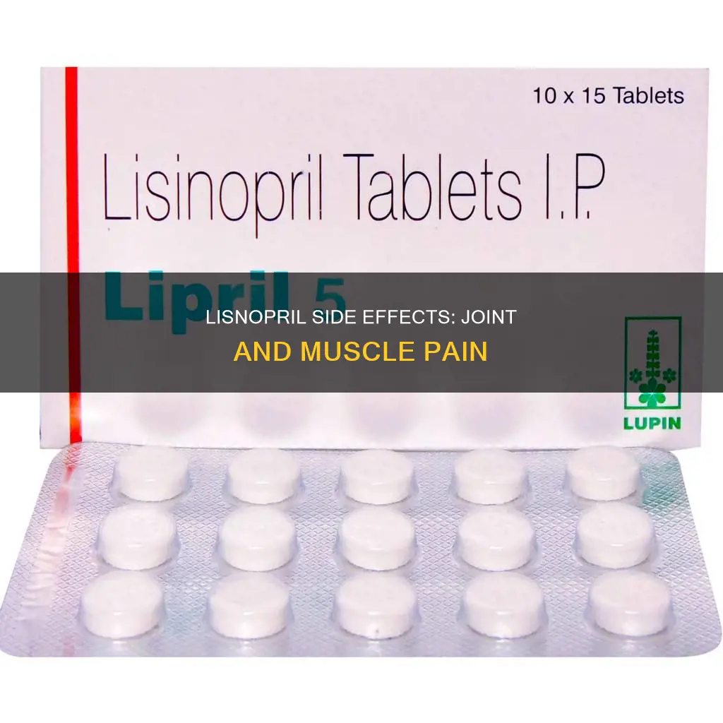 can lisinopril cause joint and muscle pain