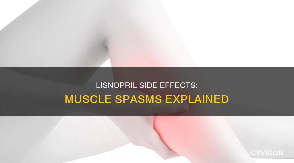 can lisinopril cause muscle spasms