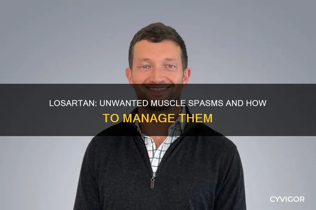 can losartan cause muscle spasms