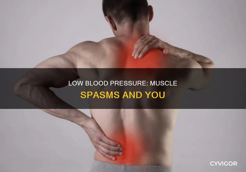 can low blood cause muscle spasms