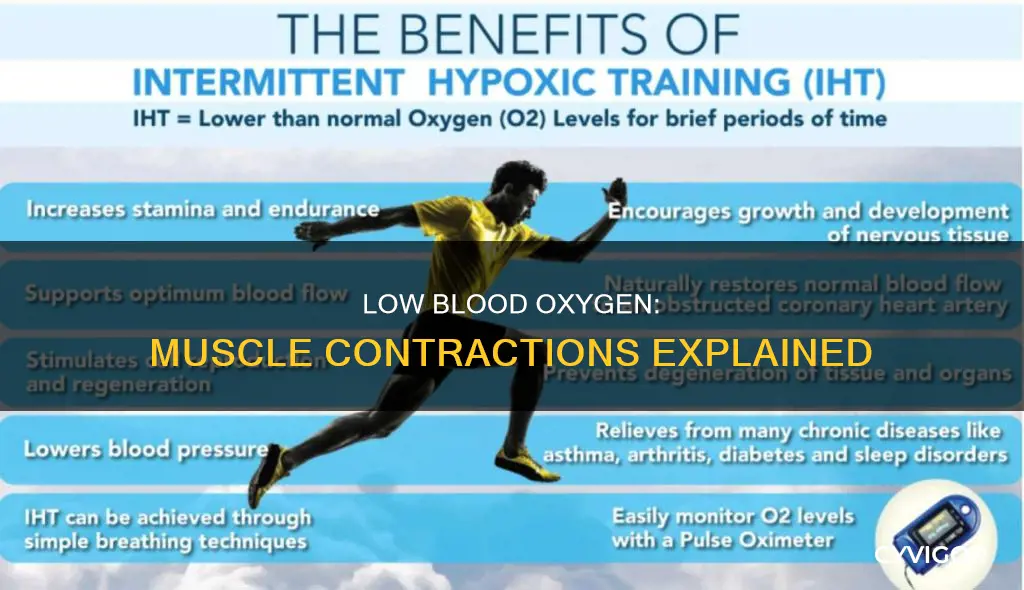 can low blood oxygen cause muscle contractions