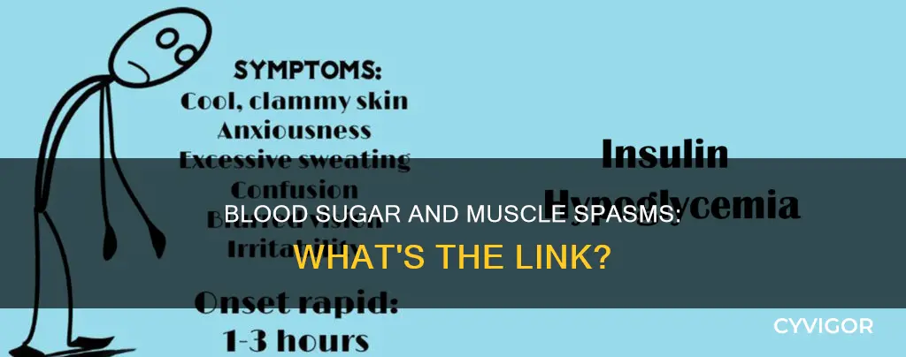 can low blood sugar cause muscle spasms