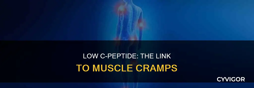 can low c peptide levels cause muscle cramps
