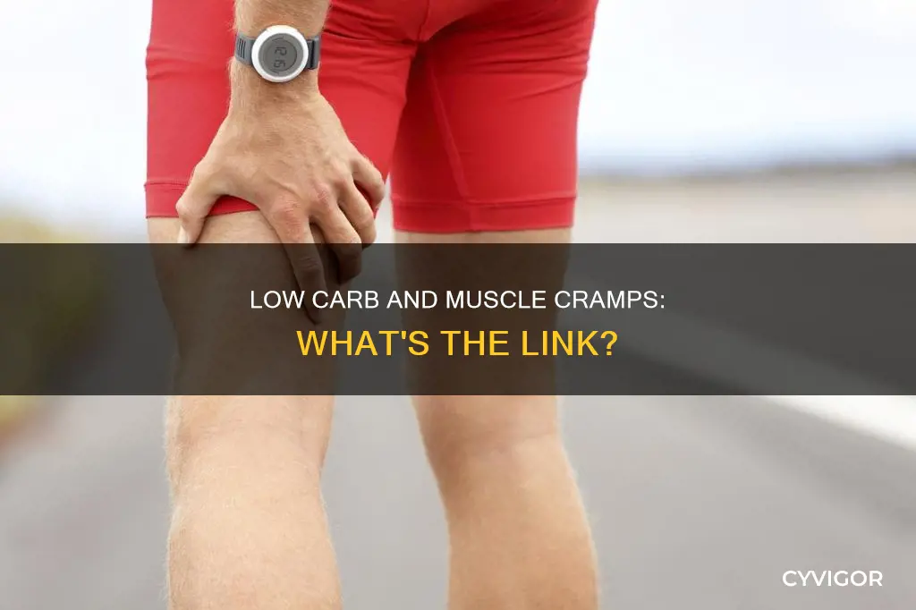 can low carb cause muscle cramps