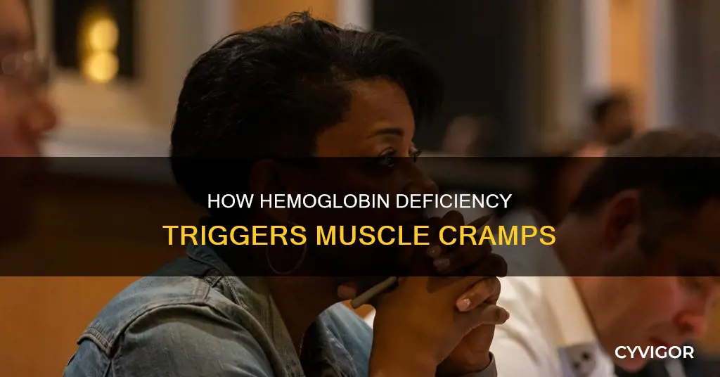 can low hemoglobin cause muscle cramps