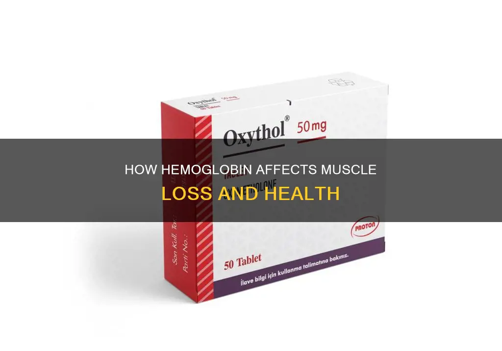 can low hemoglobin cause muscle loss