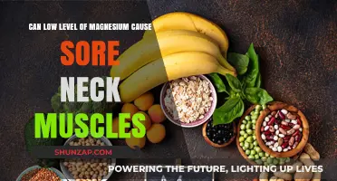 Magnesium Deficiency: Sore Neck Muscles and Their Causes