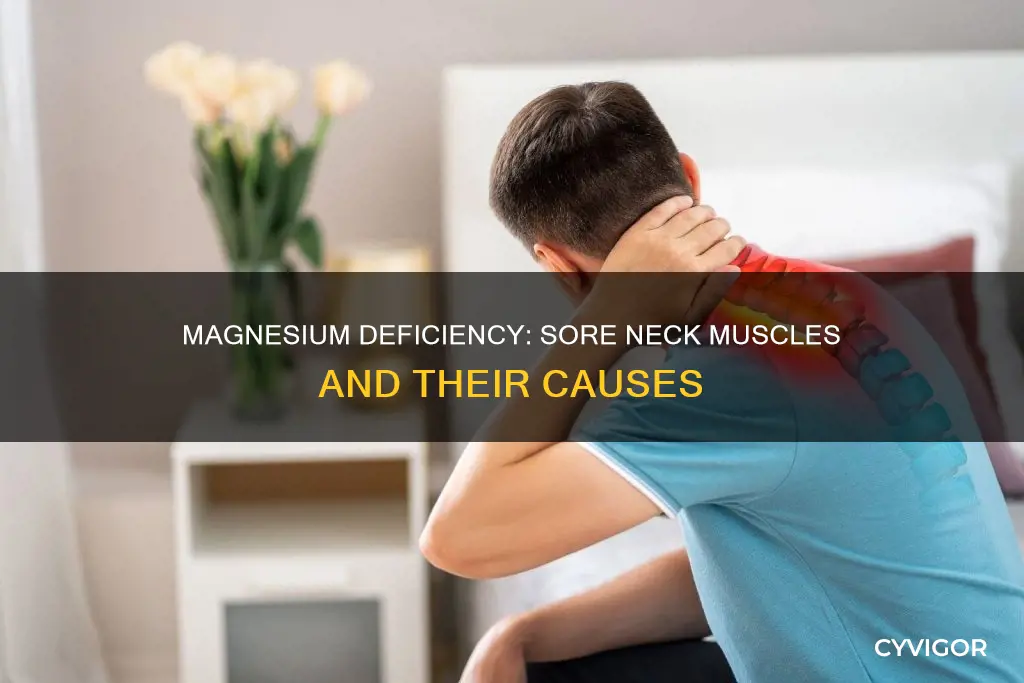can low level of magnesium cause sore neck muscles