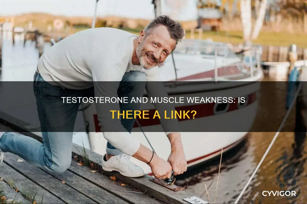 can low testosterone cause muscle weakness