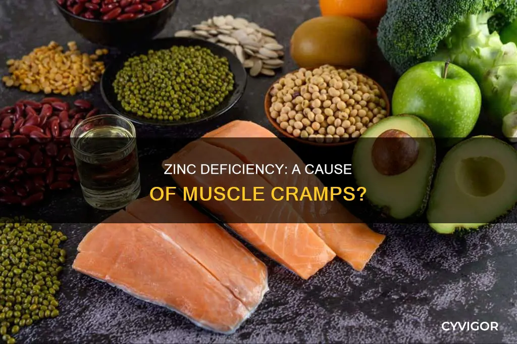 can low zinc cause muscle cramps