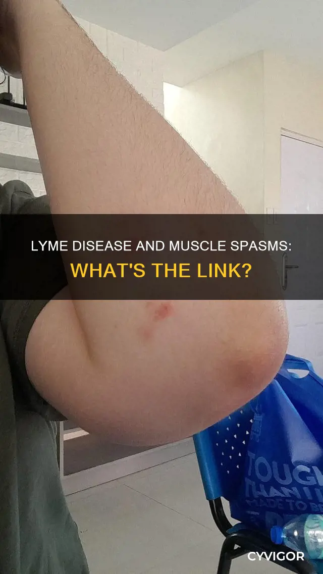 can lyme disease cause involuntary muscle spasms