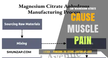 Magnesium Citrate: Muscle Pain or Relief?