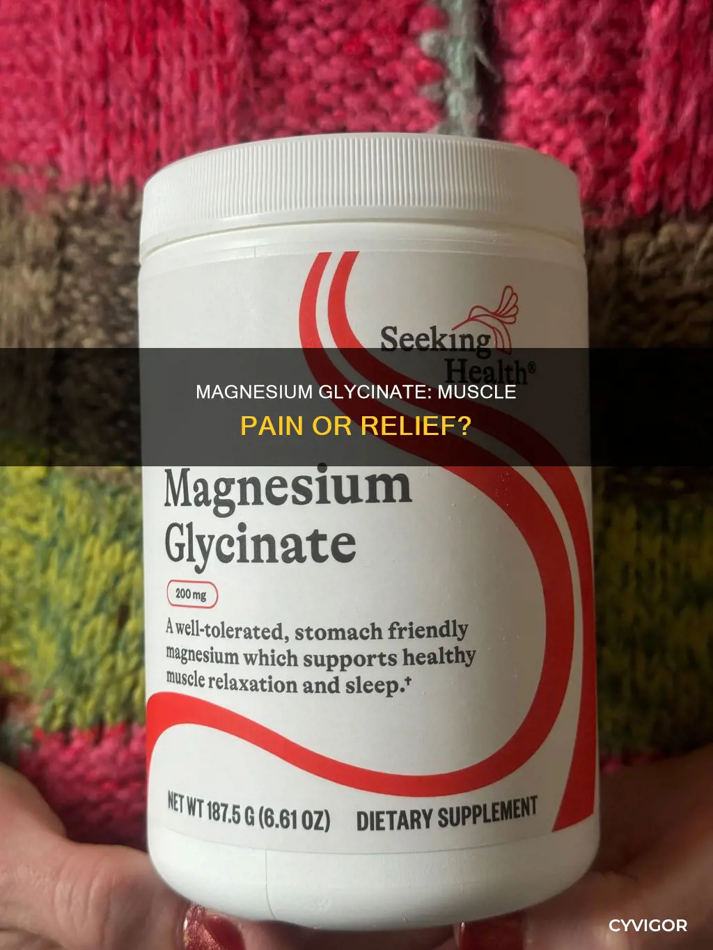 can magnesium glycinate cause muscle pain