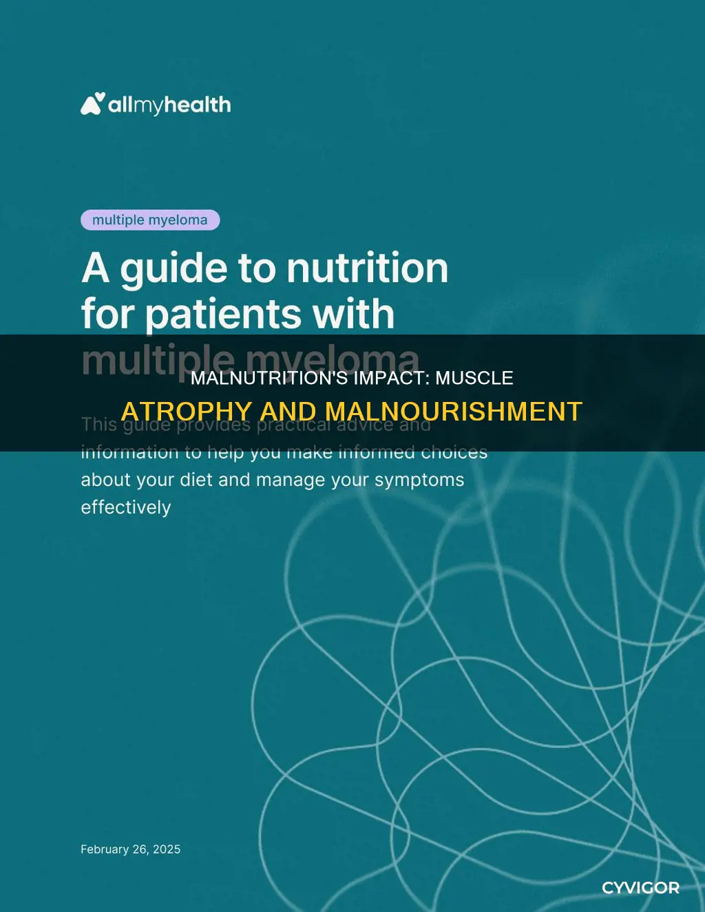 can malnutrition cause muscle atrophy