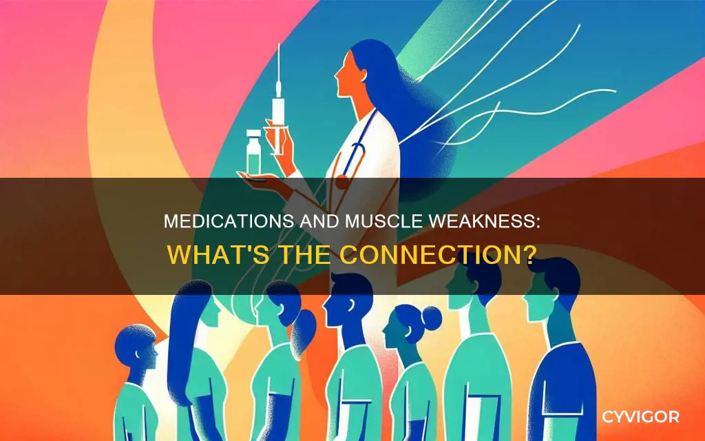 can medication cause muscle weakness