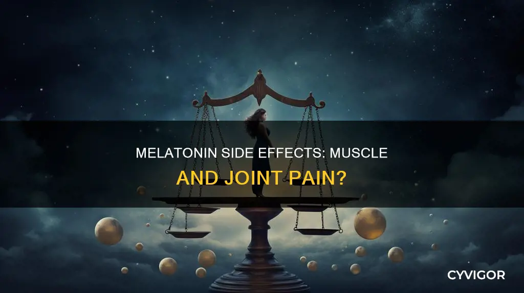 can melatonin cause muscle and joint pain