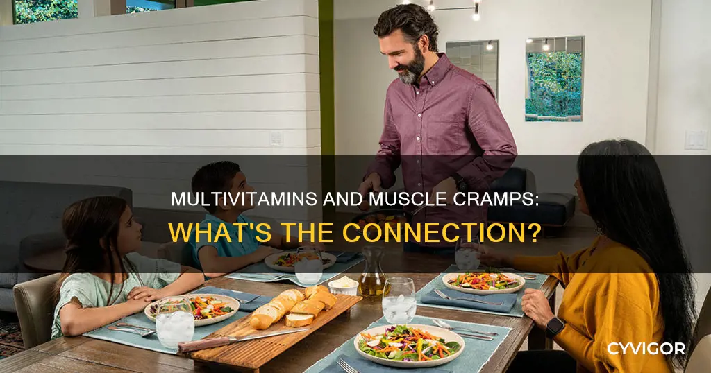 can multivitamins cause muscle cramps