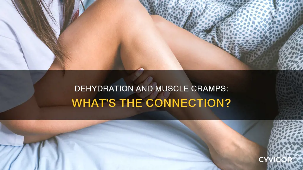 can muscle cramps be caused by dehydration
