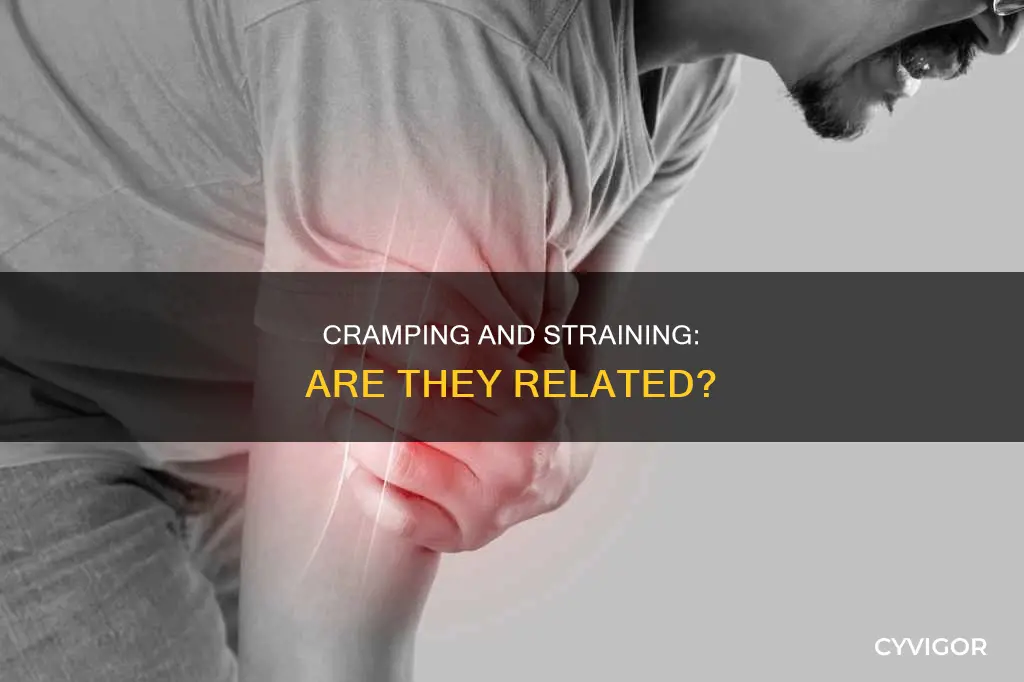 can muscle cramps cause muscle strains