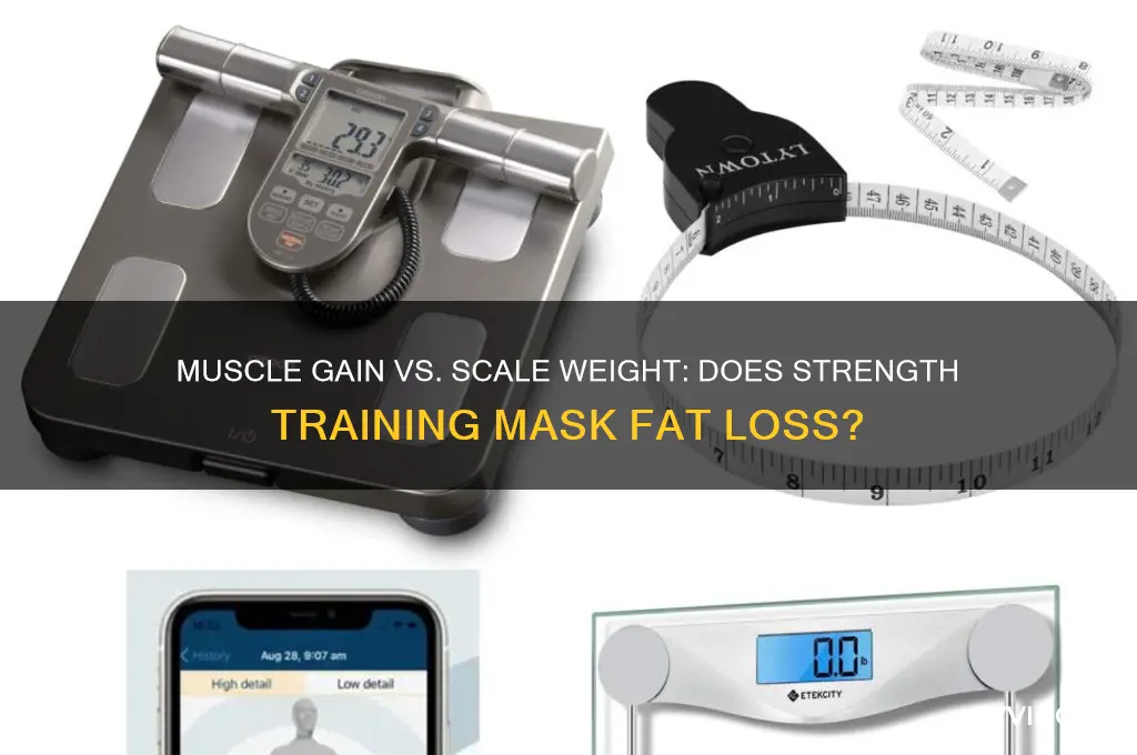 can muscle gain show weigh loss on scale