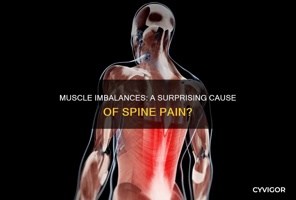 can muscle imbalances cause spine pain
