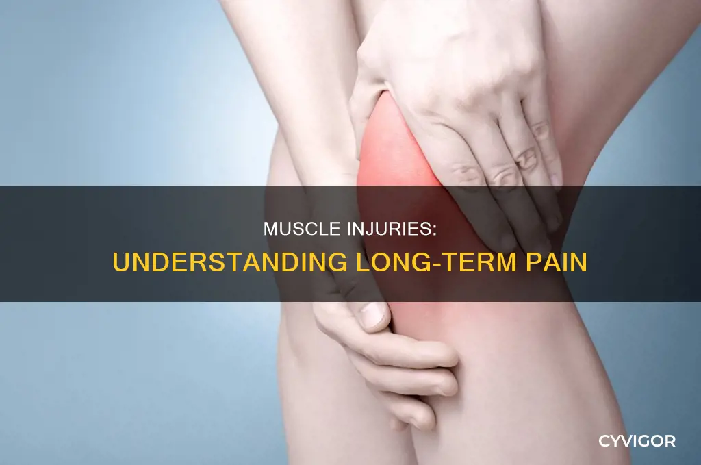 can muscle injuries cause long term pain