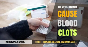 Muscle Relaxers: Blood Clot Risk and Side Effects
