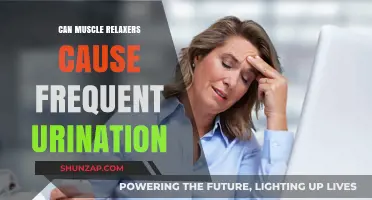 Muscle Relaxers: Do They Cause Frequent Urination?