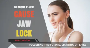 Jaw Lock: Muscle Relaxers' Unintended Consequence