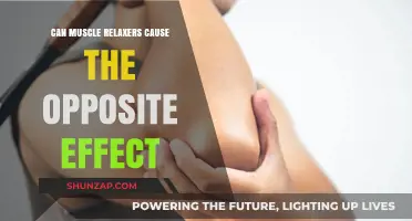 Muscle Relaxers: Can They Cause Adverse Effects?