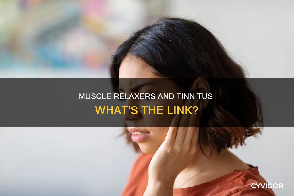 can muscle relaxers cause tinnitus