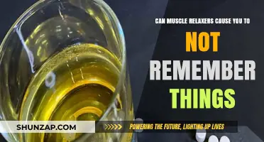 Muscle Relaxers: Do They Affect Memory?