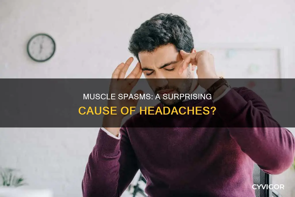 can muscle spasm cause headaches