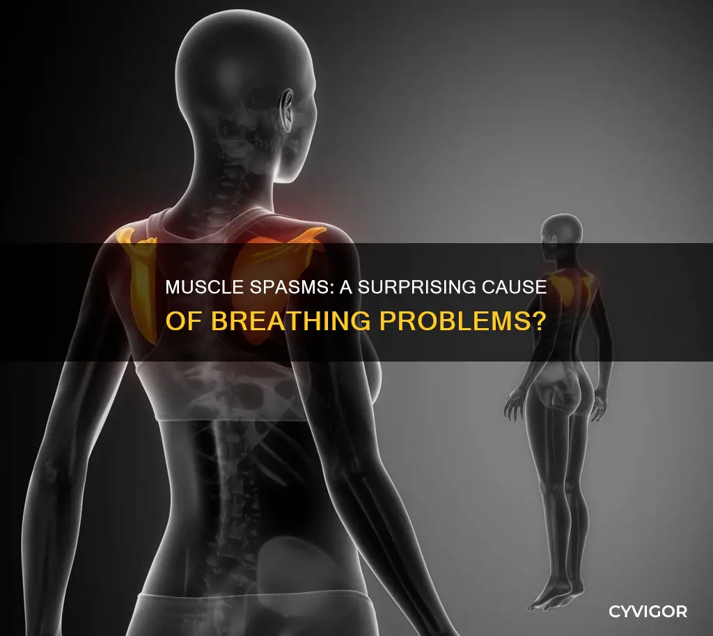can muscle spasms cause breathing problems