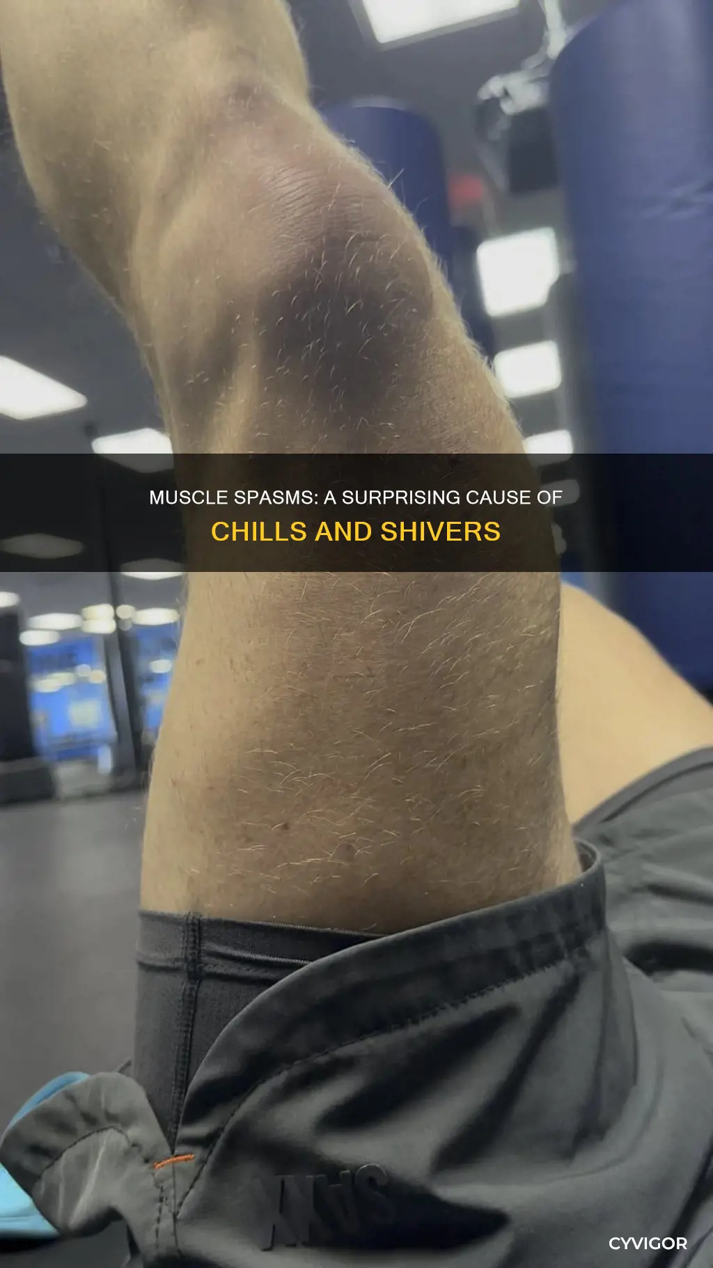 can muscle spasms cause chills