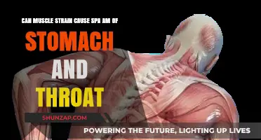 Muscle Strain: Unseen Spasms in Stomach and Throat