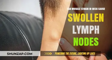 Neck Muscle Strain: Swollen Lymph Nodes?