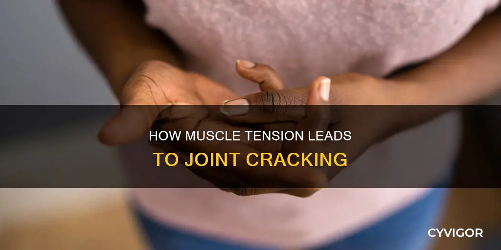 can muscle tension cause joint cracking