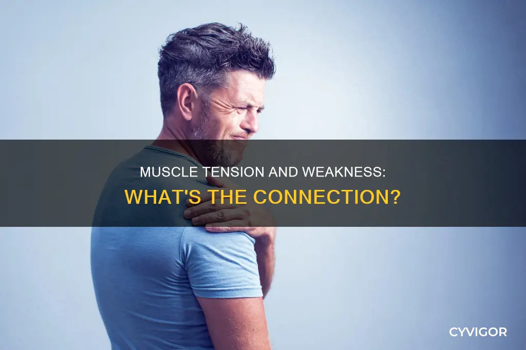 can muscle tension cause weakness