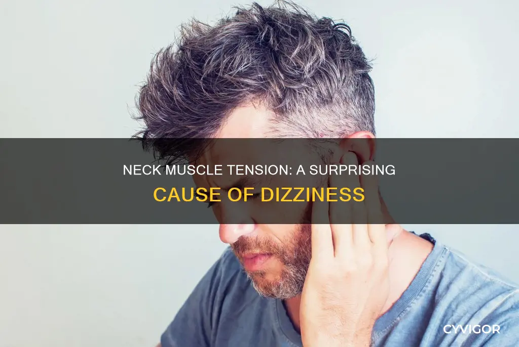 can muscle tension in neck cause dizziness