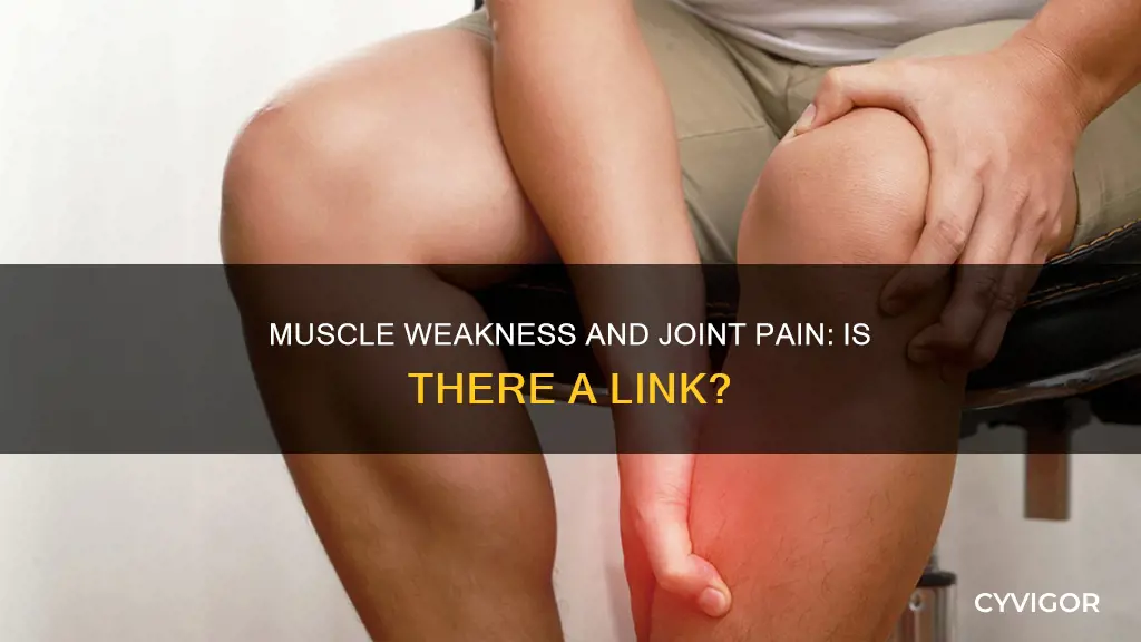 can muscle weakness cause joint pain