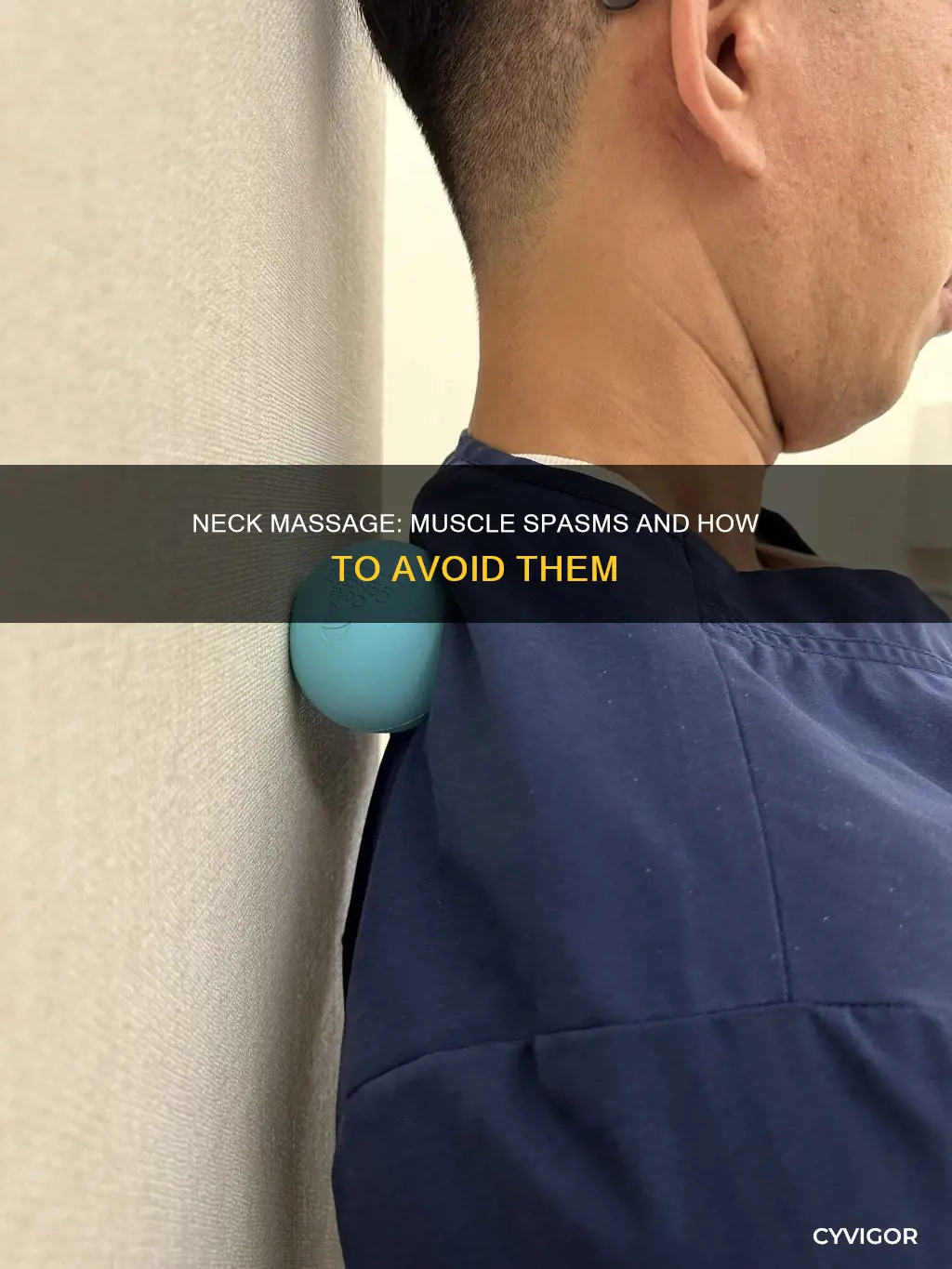 can neck massage cause muscle spasms
