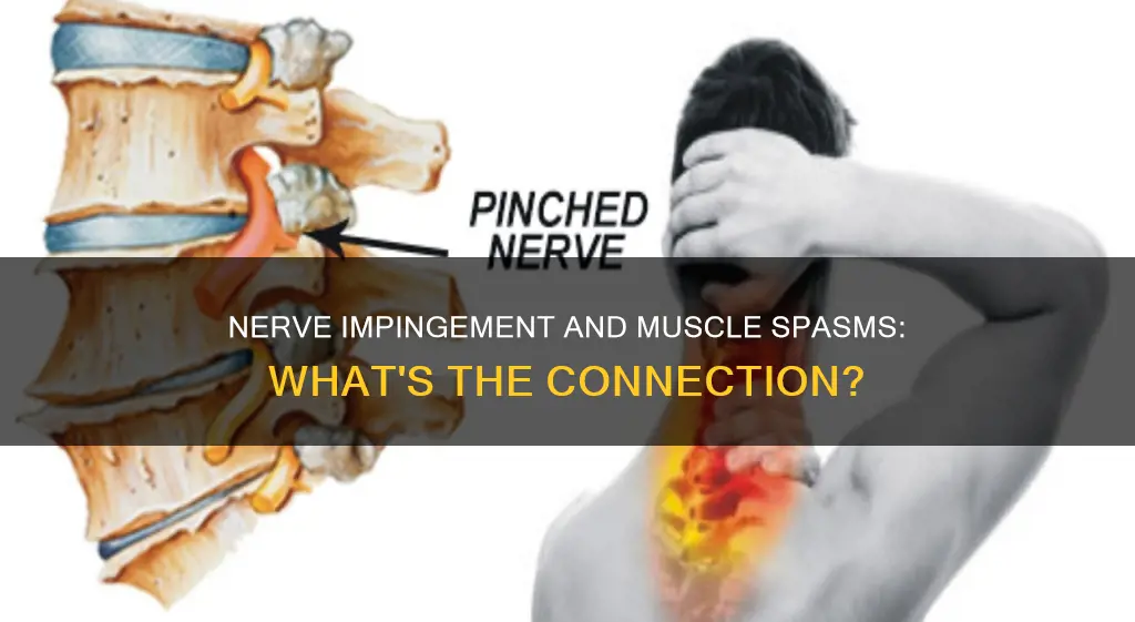 can nerve impingement cause muscle spasms